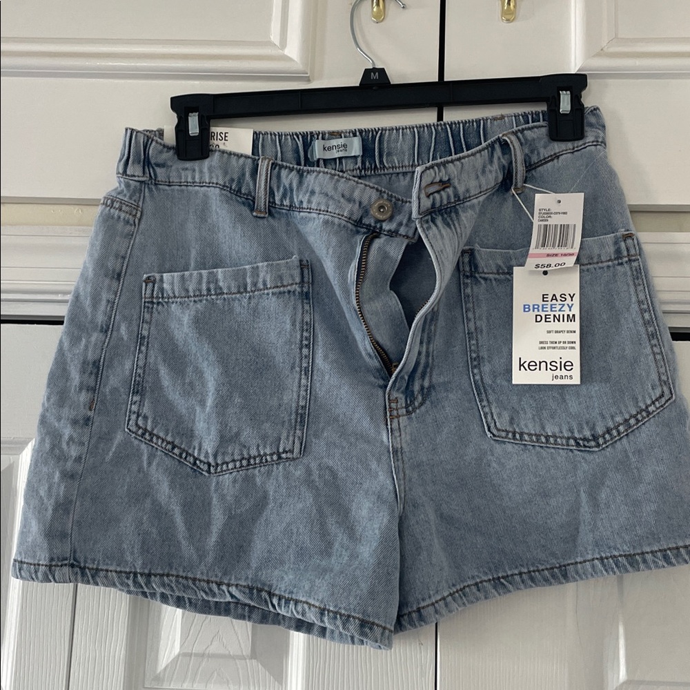 Kensie Light Blue Denim Shorts